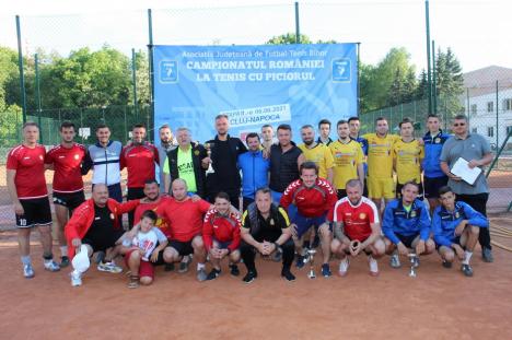 Salontanii de la Tengo, pe podium, după etapa a II-a a Campionatului de tenis cu piciorul (FOTO)