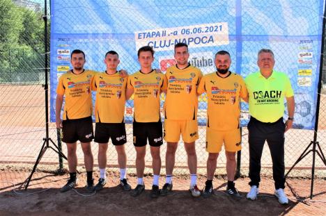 Salontanii de la Tengo, pe podium, după etapa a II-a a Campionatului de tenis cu piciorul (FOTO)