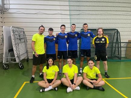 Echipa de juniori I a clubului Tengo Salonta, vicecampioană națională la fotbal-tenis