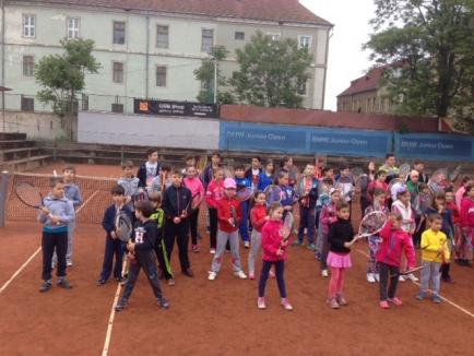 80 de copii au absolvit cursul de tenis de la Arena Voinţa