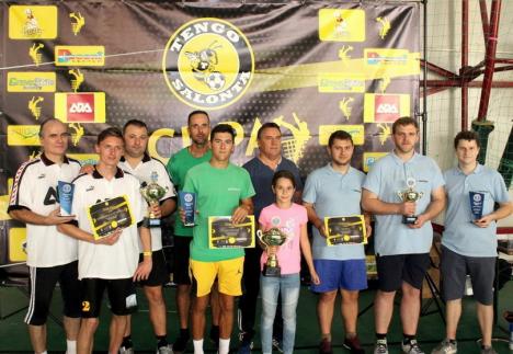 Saldecor Salonta, prima câştigătoare a Cupei Corporaţiilor la tenis cu piciorul (FOTO)