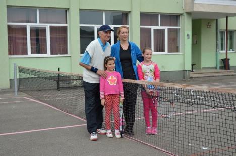 Trofeul 'Micii tenismeni', ediţia a IV-a, a inaugurat noua bază de tenis din Şuncuiuş