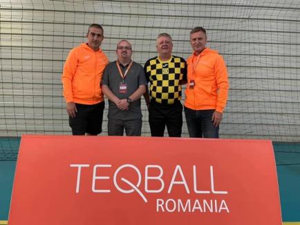 Sportivii de la Tengo Salonta au experimentat și teqball-ul, cel mai nou sport