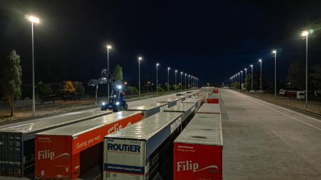 Terminalul intermodal din Oradea a devenit funcțional mai repede. Primul tren cu mărfuri a sosit din Olanda (FOTO/VIDEO)