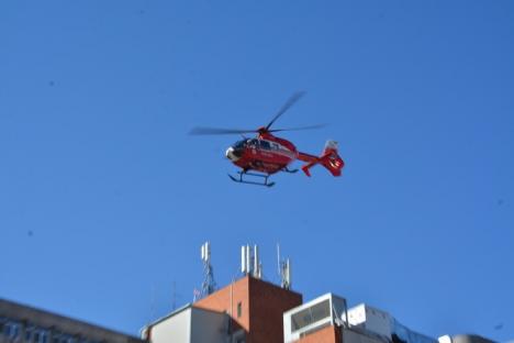 Testat cu elicopterul: Heliportul de la Spitalul Judeţean este funcţional începând de marţi! (FOTO / VIDEO)