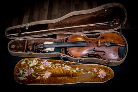O violă de secol 18, care a răsunat în Oradea sub bagheta lui Michael Haydn, va fi restaurată, pentru a putea fi iar folosită (FOTO)