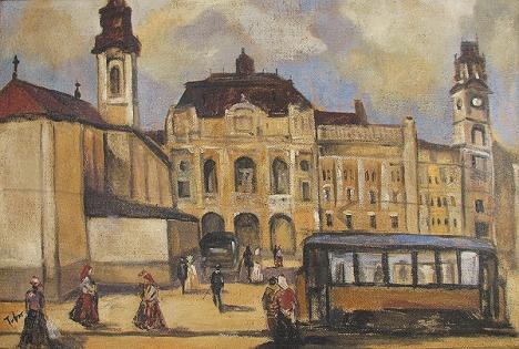 Oradea ieri, Oradea azi: Povestea vieţii lui Ernő Tibor, unul din pictorii faimoşi ai Europei (FOTO)
