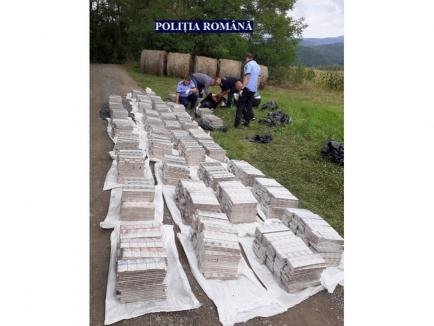 Percheziţii în Bihor, Arad şi Timiş într-un dosar de contrabandă cu ţigări. Cinci persoane au fost arestate preventiv (FOTO / VIDEO)
