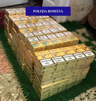 Rezultatele celor 32 de percheziţii din Bihor: Ţigări de contrabandă în valoare de 60.000 de lei au fost confiscate (FOTO)