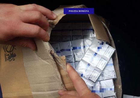 Razii cu folos: Peste 11.000 de pachete de ţigări confiscate şi amenzi de 316.500 lei în 6 luni (FOTO)
