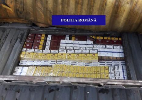 S-a „ars”: A rămas fără maşină, după ce a fost prins la Salonta cu 2500 de pachete de ţigări de contrabandă în  portbagaj