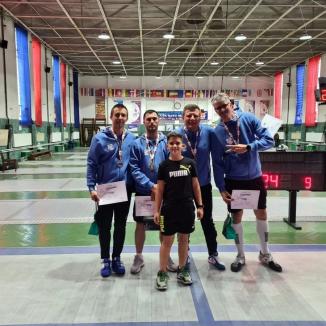 Orădeanul Andrei Timoce, vicecampion pe echipe la Campionatul Național de spadă
