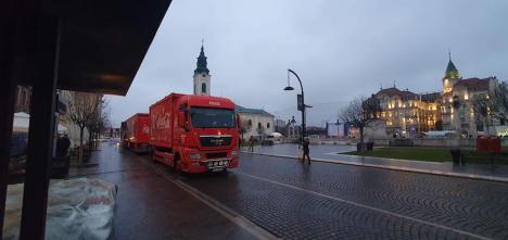 Control al pompierilor la camioanele Coca-Cola parcate în Oradea. Ce probleme au descoperit (FOTO)
