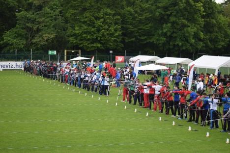 Obiectiv atins pentru sportivii orădeni la Cupa Europeană de tineret la tir cu arcul, de la Heviz (Ungaria) (FOTO)