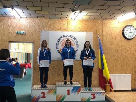 Sportivii de la CSU Oradea au obţinut 17 clasări pe podium la etapa a III-a a CN de Tir Sportiv, de la Bucureşti (FOTO)