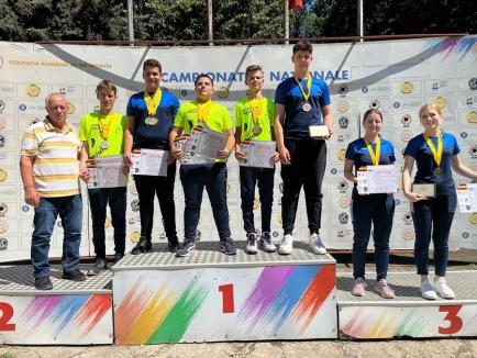 28 de medalii pentru sportivii de la CSU Oradea la Cupa României şi Naţionalele de tir sportiv pentru juniori