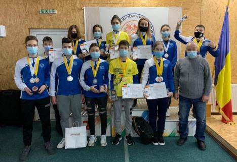 Tir sportiv: 13 medalii pentru tinerii de la CSU Oradea la Naţionalele de juniori