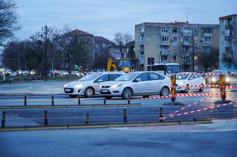 Şi-au dat examenul! Pasajele de sub pieţele Gojdu şi Cetate mută cozile de maşini pe străzile învecinate (FOTO / VIDEO)