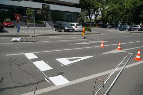 Schimbări majore în traficul din Oradea: Bulevardul Decebal și strada Tudor Vladimirescu, „tăiate” în două de șantierul pasajului subteran (FOTO/VIDEO)