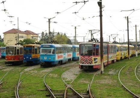 Circulaţia cu tramvaie pe tronsonul Pod CFR - Sinteza va fi întreruptă