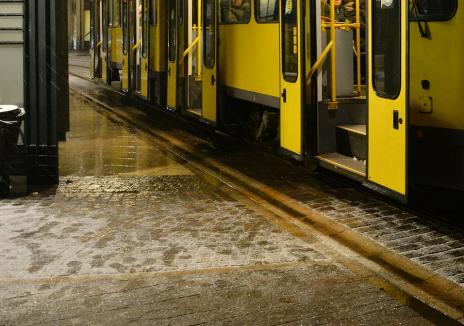 OTL, staţionări tramvaie în 13.02.2021