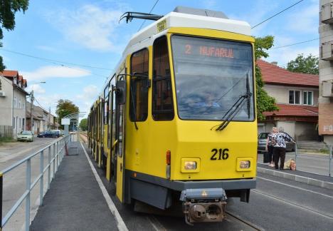 Staţionări tramvaie în 30 septembrie
