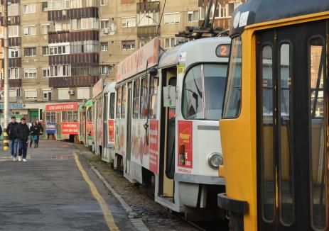 OTL: Circulaţia tramvaielor pe tronsonul Nufărul - Casa de Cultură va fi întreruptă duminică