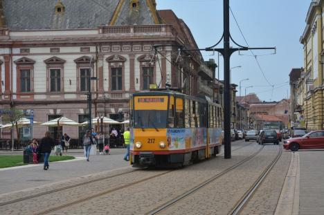 OTL: Staţionări tramvaie în 1 august