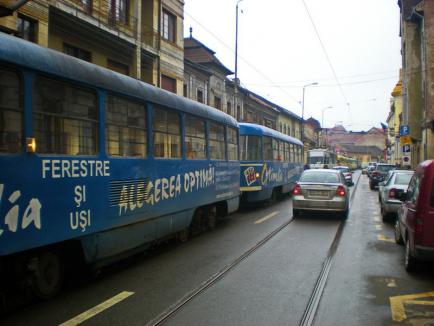 OTL: Staționări tramvaie în 3 octombrie