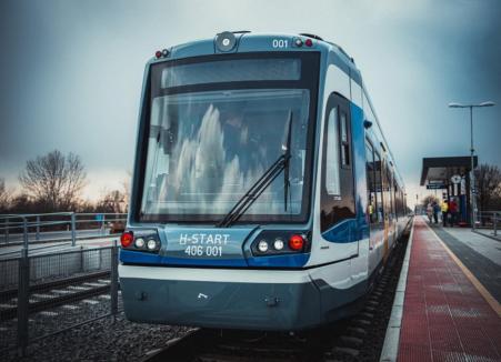 Tren-tramvai între Oradea şi Debreţin? Primarul orașului ungar anunță finalizarea studiului de fezabilitate, primarul din Oradea nu ştie nimic