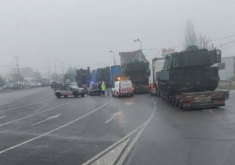Convoi militar în tranzit prin Bihor. Ce spune Ministerul Apărării (FOTO/VIDEO)