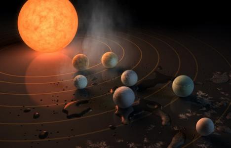 Viaţă în Univers? NASA anunţă descoperirea a şapte planete de mărimea Terrei gravitând în jurul unei singure stele