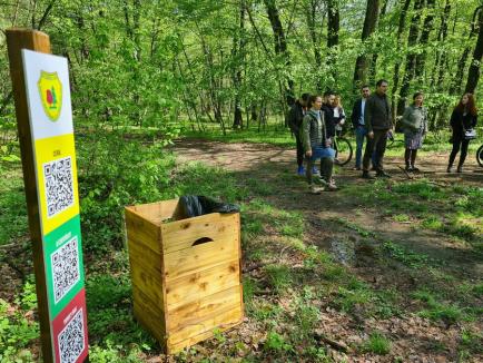 Haideți în natură! Un traseu educativ, accesibil pentru oricine, a fost amenajat în pădurea din Băile Felix (FOTO)