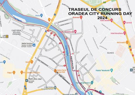 Restricții de trafic în weekend în Oradea, pentru desfășurarea unei competiții sportive și unui picnic