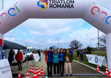 Început promiţător pentru secţia de triatlon de la clubul Crişul Oradea