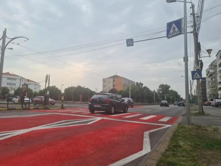 'Covor de frânare' pentru trecerea de pietoni din Calea Aradului din Oradea, după accidentul în urma căruia a murit un copil de 12 ani (FOTO)