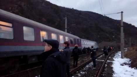 Două trenuri deraiate în aceeaşi zi: trenul de călători Bucureşti-Arad şi unul de marfă (FOTO)