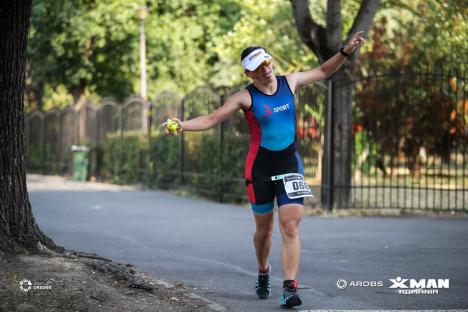Domnișoara de fier: Orădeanca Annamaria Bakó a devenit campioană națională la triatlonul Iron Man, fără antrenor și cu o bicicletă împrumutată (FOTO)