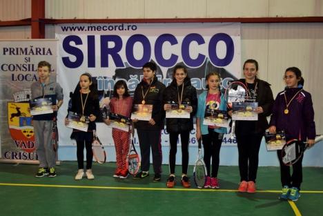 Ediţia a V-a a Trofeului Sirocco la tenis, de la Vadu Crişului şi Şuncuiuş, şi-a desemnat câştigătorii (FOTO)