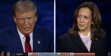 Donald Trump și Kamala Harris, față în față: Fostul președinte a acuzat-o pe vicepreședintă că e „marxistă”, aceasta a contrat că Trump ar capitula în fața lui Putin (VIDEO)