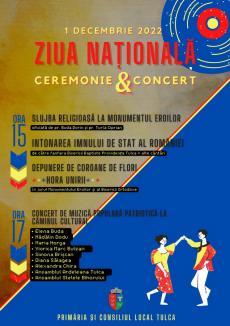 Ziua Națională se sărbătorește și la Tulca: Sătenii se vor prinde în Hora Unirii și vor fi spectatori la un concert de muzică populară patriotică