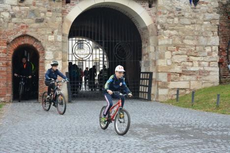 Zilele Sfântului Ladislau au debutat cu o tură pe biciclete din Oradea până în Biharkeresztes (FOTO/VIDEO)
