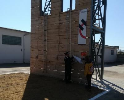 Turn de instrucţie, pentru antrenamentele pompierilor din Aleşd (FOTO / VIDEO)