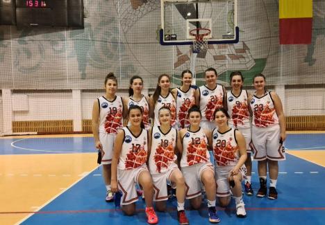 Formaţiile de U14 şi U18 ale BCU Oradea au trecut de prima fază a Campionatului Naţional de baschet feminin