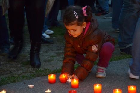 Sute de candele au luminat grădina Palatului Baroc în semn de solidaritate cu cei sărmani (FOTO / VIDEO)