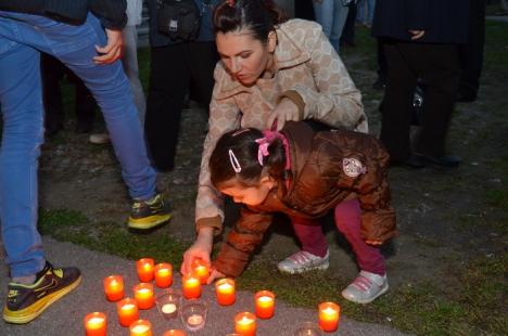 Sute de candele au luminat grădina Palatului Baroc în semn de solidaritate cu cei sărmani (FOTO / VIDEO)