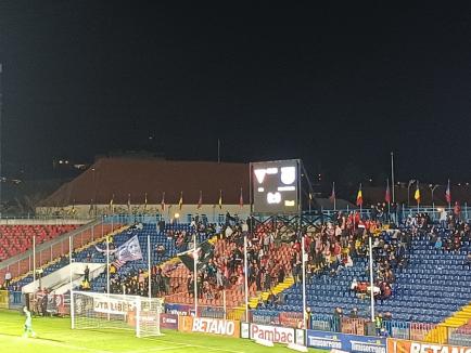 Universitatea Craiova a învins UTA cu 1-0, pe stadionul din Oradea