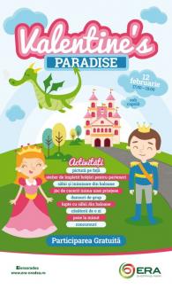 Valentine's Paradise: Copiii, invitaţi la o petrecere medievală cu calvaleri şi prinţese la ERA Park