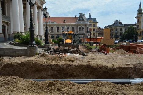 Vară pierdută: De ce vor ajunge marile lucrări ale Primăriei Oradea să dea peste cap oraşul din toamnă (FOTO)