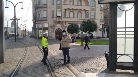 Poliţia Locală verifică dacă în Oradea se respectă noile reguli de 'cod roşu'. Care sunt acestea (FOTO)